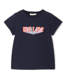 ETRE CECIL HELP GRADIENT CAP SLEEVE Tシャツ