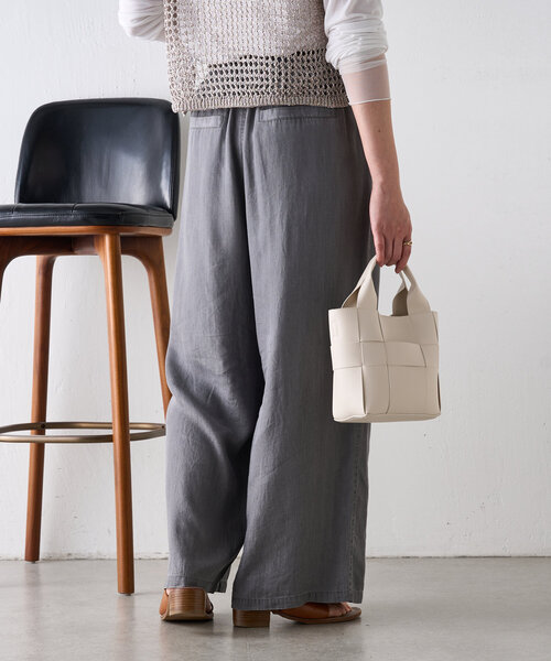 Jena espace merveilleux（ジェナ　エスパスメルヴェイユ）の「【カジュアルが苦手さん必見！／きれいめデニム】テンセルタックワイドパンツ（その他パンツ・レディース・ブルー/グレー/ブルー系その他・FREE）」の12枚目の写真