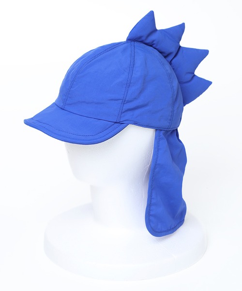 14+(イチヨンプラス)の「撥水恐竜キャップ(キャップ・キッズ・イエロー/オレンジ/ブルー/チャコールグレー・L/M)」の3枚目の写真