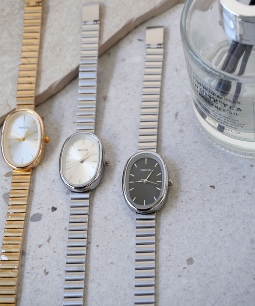 ammy.（エイミードット）の「【 ammy. / エイミードット 】 オーバル フレーム 腕時計（アナログ腕時計・レディース・ブラック×シルバー/ホワイト系/ゴールド系/ブラック系/シルバー系/ブラック×ゴールド・FREE）」の16枚目の写真