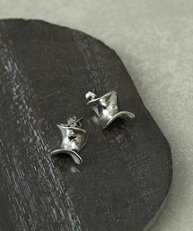 BIRTHDAY BAR | curve plate pierce　カーブプレートピアス(ピアス（両耳用）)