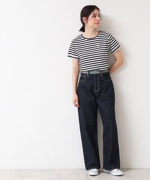 Dessin(デッサン)の「【ユニセックス】ワイドデニム(その他パンツ・レディース・ホワイト系/ブルー/ネイビー・01/02/03/04/05)」の21枚目の写真