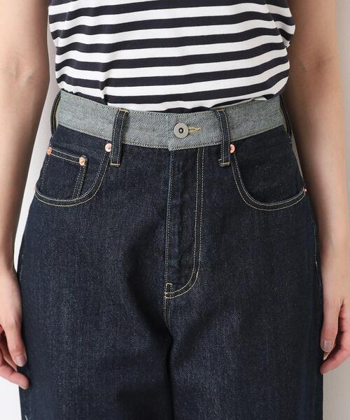 Dessin(デッサン)の「【ユニセックス】ワイドデニム(その他パンツ・レディース・ホワイト系/ブルー/ネイビー・01/02/03/04/05)」の15枚目の写真