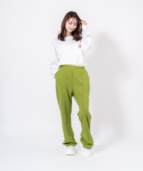 Carhartt(カーハート)の「【CARHARTT】長袖 クルーネックポケットTシャツ L/S TEE ユニセックス(Tシャツ/カットソー・メンズ・グレー/ワインレッド/グリーン/ホワイト/チャコールグレー/ブラック/ダークブラウン/ネイビー・M/L/S)」の21枚目の写真
