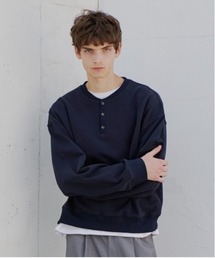 Regen Glanz（レーゲングランツ）の「henry neck sweatshirt/ヘンリーネックスウェット（スウェット）」