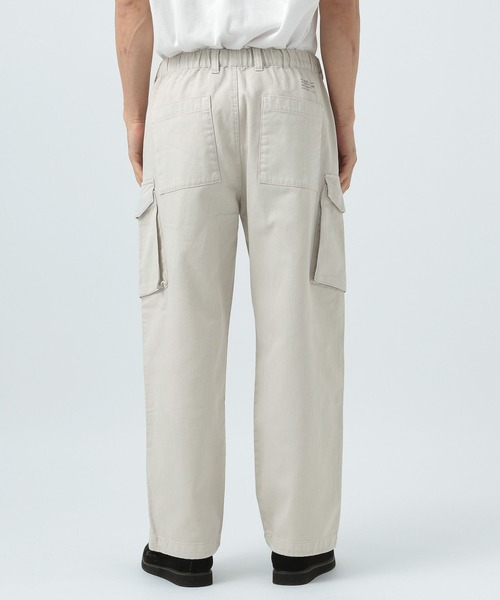 BAYFLOW（ベイフロー）の「6ポケットワイドカーゴパンツ（カーゴパンツ・メンズ・ブラック/オフホワイト・LARGE/MEDIUM）」の8枚目の写真