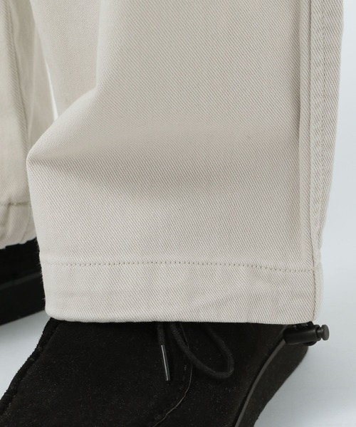 BAYFLOW（ベイフロー）の「6ポケットワイドカーゴパンツ（カーゴパンツ・メンズ・ブラック/オフホワイト・LARGE/MEDIUM）」の16枚目の写真