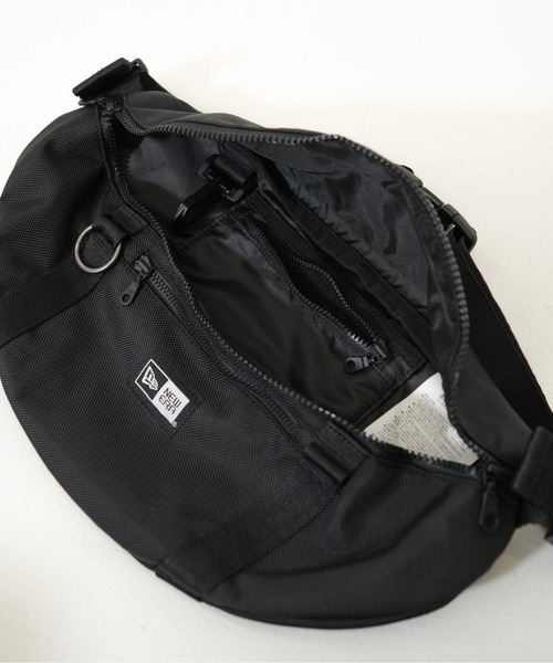 NEW ERA(ニューエラ)の「【NEW ERA/ニューエラ】WAIST BAG 1680D 3(ボディバッグ/ウエストポーチ・メンズ・ブラック/ブラック×ホワイト/ブラック系その他/サンドベージュ・FREE)」の9枚目の写真
