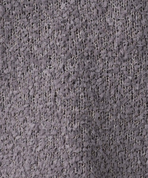 BAYFLOW（ベイフロー）の「[前後2WAY仕様]ラメニットベスト（ベスト・レディース・ライトブルー/オフホワイト/チャコール・FREE）」の4枚目の写真