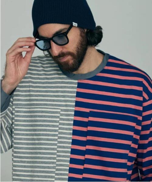 新品 CMF OUTDOOR GARMENT BORDER TEE L/S L 通販] CMF OUTDOOR GARMENT(シーエムエフ アウトドア ガーメント