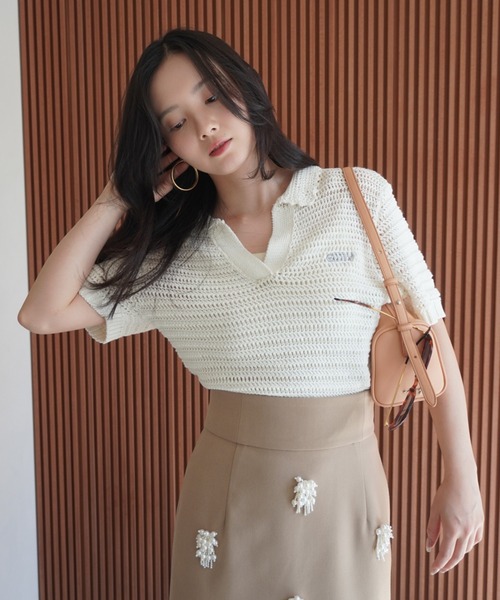 エイミーイストワール☆新品☆スカート エイミーイストワール eimy istoire デニムペンシルスカート