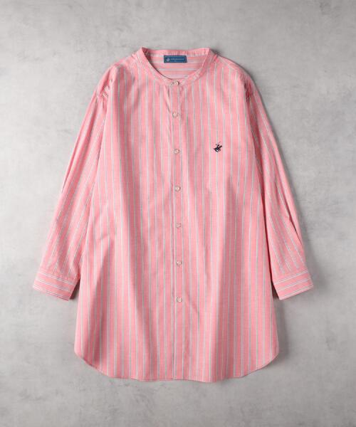 BEVERLY HILLS POLO CLUB(ビバリーヒルズポロクラブ)の「BEVERLY HILLS POLO CLUB(ビバリーヒルズポロクラブ)【レディース】ワンポイントチュニックシャツ(チュニック・レディース・グリーン/レッド/ホワイト・M/L/XL)」の17枚目の写真