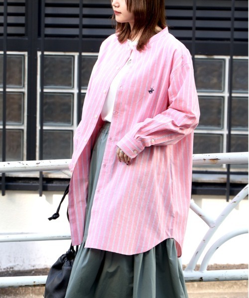 セール】【BEVERLY HILLS POLO CLUB】ワンポイントチュニックシャツ