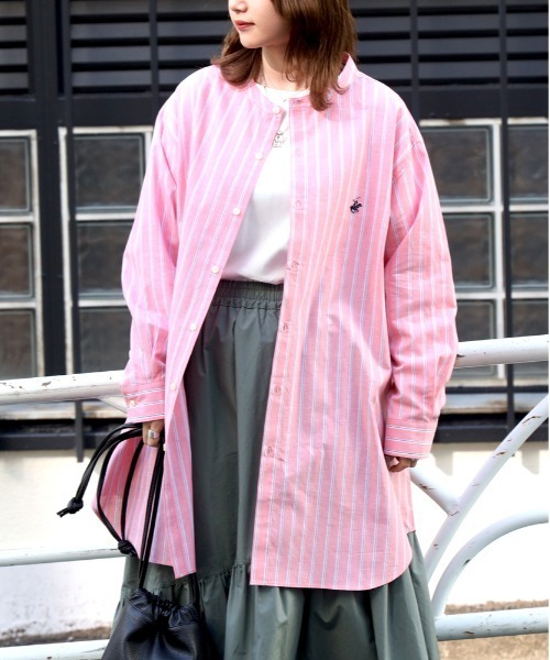 セール】【BEVERLY HILLS POLO CLUB】ワンポイントチュニックシャツ