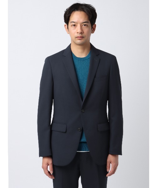 SUIT SQUARE(スーツスクエア)の「スマみえジャケット ウォッシャブル ストレッチ CROSS MOVA 無地 SL03(テーラードジャケット・メンズ・グレー系/ネイビー系/ベージュ系・S/M/L/LL/SS)」の14枚目の写真