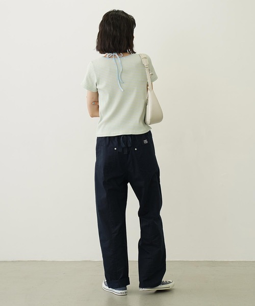 BACK RIBBON PANTS（その他パンツ）｜MILKFED.（ミルクフェド