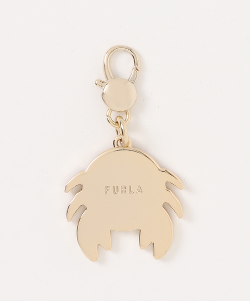 2-5日着【FURLA】Hashtag カニ メタル エナメル バッグチャーム HASHTAG CRAB CHARM（キーホルダー）｜FURLA（フルラ）の