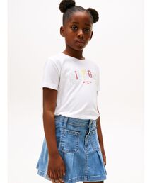 TOMMY HILFIGER（トミーヒルフィガー）の「GIRLS バーシティTシャツ（Tシャツ/カットソー）」