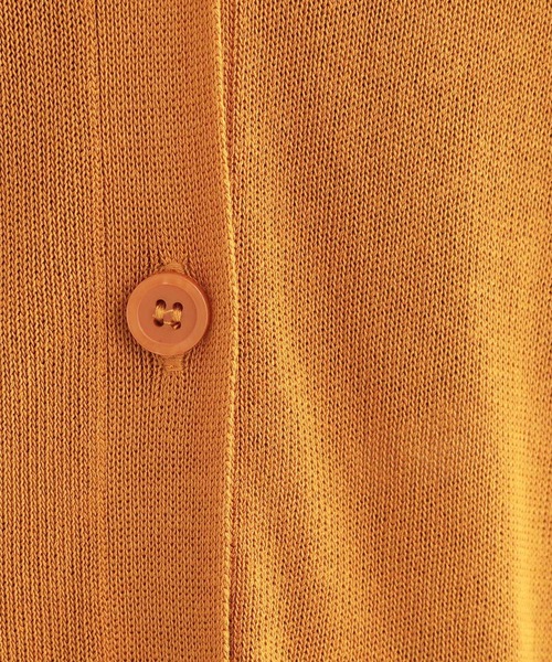 DRESKIP（ドレスキップ）の「【洗える/UV】さらっと羽織れる ミドル丈Vネックカーディガン（カーディガン/ボレロ・レディース・イエロー/ライトグレー/グレー/ブラック・01/02/03）」の20枚目の写真