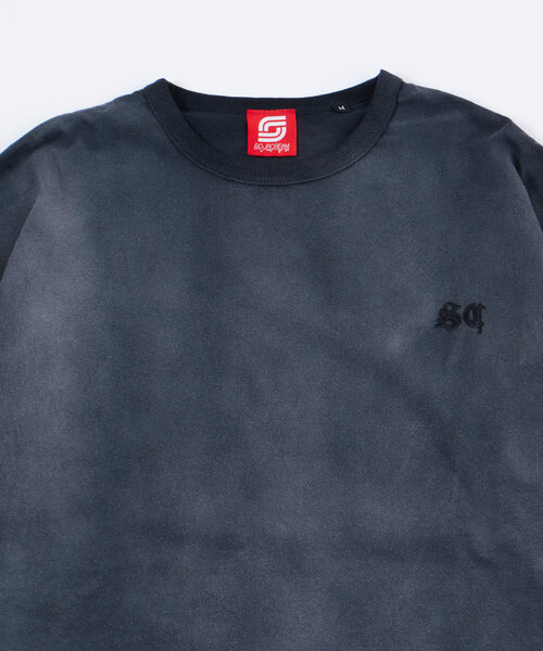 Sourcream(サワークリーム)の「2サイズ【SOURCREAM/サワークリーム】刺繍ロゴFADE ロンTEE(Tシャツ/カットソー・レディース・ブラック/グレー/ホワイト・LARGE/MEDIUM)」の10枚目の写真