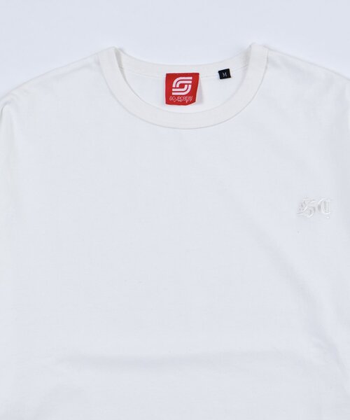 Sourcream(サワークリーム)の「2サイズ【SOURCREAM/サワークリーム】刺繍ロゴFADE ロンTEE(Tシャツ/カットソー・レディース・ブラック/グレー/ホワイト・LARGE/MEDIUM)」の13枚目の写真