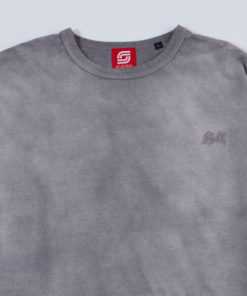 Sourcream(サワークリーム)の「2サイズ【SOURCREAM/サワークリーム】刺繍ロゴFADE ロンTEE(Tシャツ/カットソー・レディース・ブラック/グレー/ホワイト・LARGE/MEDIUM)」の15枚目の写真