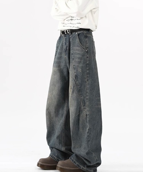 REBALANCE（リバランス）の「メンズ　ワイドパンツ（その他パンツ・メンズ・A/B・MEDIUM/LARGE/X-LARGE）」の2枚目の写真