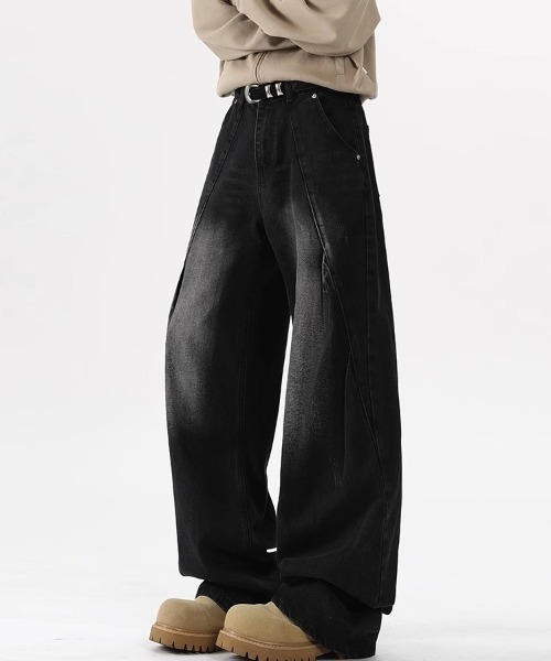 REBALANCE（リバランス）の「メンズ　ワイドパンツ（その他パンツ・メンズ・A/B・MEDIUM/LARGE/X-LARGE）」の5枚目の写真