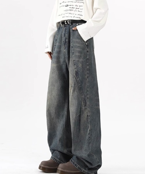 REBALANCE（リバランス）の「メンズ　ワイドパンツ（その他パンツ・メンズ・A/B・MEDIUM/LARGE/X-LARGE）」の6枚目の写真