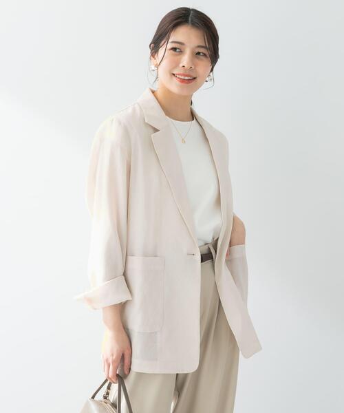 セール】F by ROSSO シアーシャツジャケット（その他アウター）｜F by