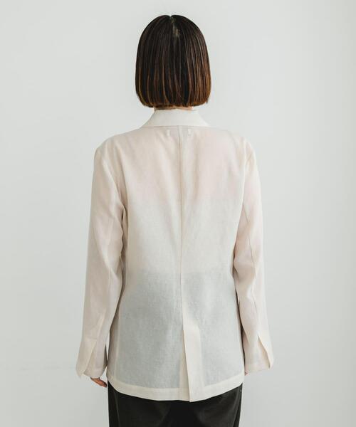 セール】F by ROSSO シアーシャツジャケット（その他アウター）｜F by