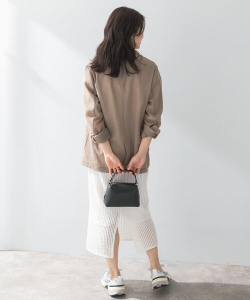 F by ROSSO（エフバイロッソ）の「F by ROSSO　シアーシャツジャケット（その他アウター・レディース・ベージュ/モカ・FREE）」の20枚目の写真
