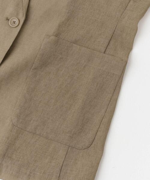 F by ROSSO（エフバイロッソ）の「F by ROSSO　シアーシャツジャケット（その他アウター・レディース・ベージュ/モカ・FREE）」の22枚目の写真