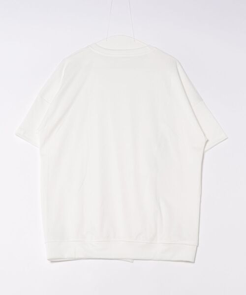 JOHNNY WOLF(ジョニーウルフ)の「WOZ オーバーサイズ アシンメトリー Tシャツ(Tシャツ/カットソー・メンズ・ブラック/ホワイト・L/M)」の10枚目の写真