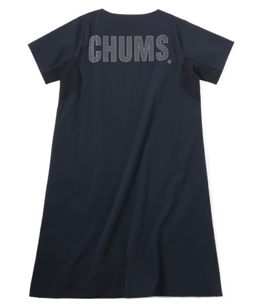 CHUMS(チャムス)の「CHUMS/チャムス エアトレイルストレッチチャムス ワンピース CH18-1353(ワンピース・レディース・ブラック/グレー/ライトイエロー・M/L)」の16枚目の写真