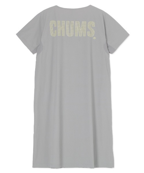CHUMS(チャムス)の「CHUMS/チャムス エアトレイルストレッチチャムス ワンピース CH18-1353(ワンピース・レディース・ブラック/グレー/ライトイエロー・M/L)」の5枚目の写真