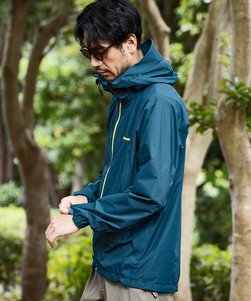 phenix outdoor(フェニックスアウトドア)の「phenix OUTDOOR(フェニックスアウトドア) メンズ 4WAYストレッチ マウンテンパーカー (耐水性 / 撥水加工)(マウンテンパーカー・メンズ・ダークグリーン/ブラック・L/M/S/XL)」の20枚目の写真