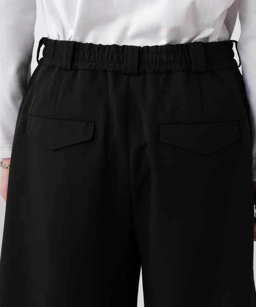 NANO universe（ナノユニバース）の「Epoche 1タックショーツ（その他パンツ・メンズ・ブラック・S/M/L）」の13枚目の写真