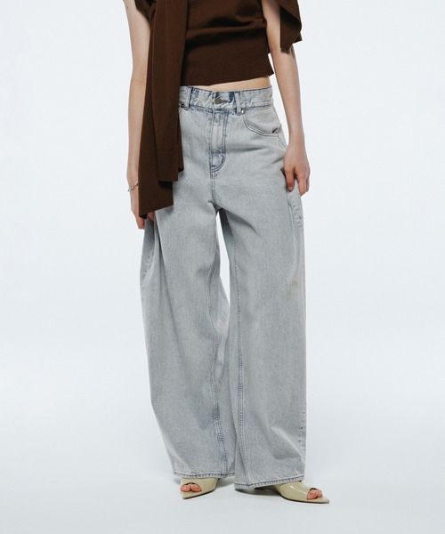 【新品 未使用】ADAM ET ROPÉ アダムエロペ バックタックワイドデニム ADAM ET ROPE' ジーンズ デニム デニムパンツ 「サステナブル