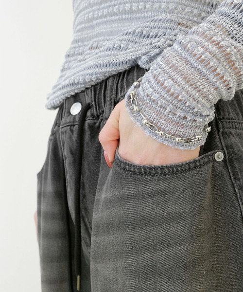 minsobi（ミンソビ）の「フロウチェーンブレスレット（ブレスレット・メンズ・シルバー・FREE）」の5枚目の写真