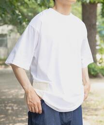 ITEMS URBANRESEARCH | サイドポケットキリカエクルーネックTシャツ(Tシャツ/カットソー)