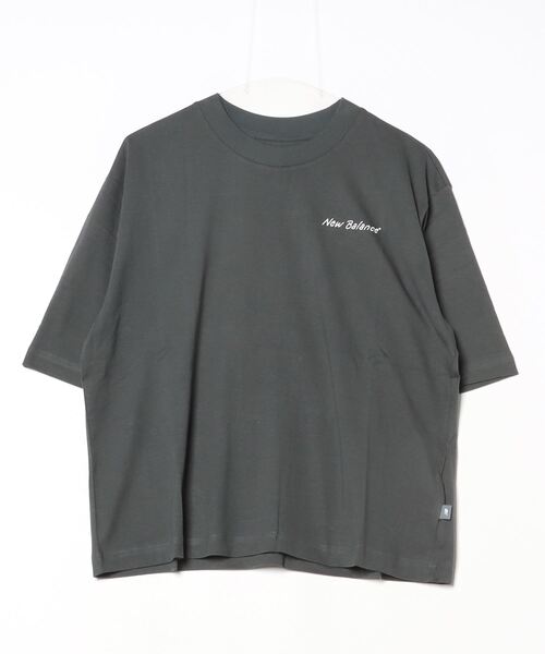 NEW BALANCE（ニューバランス）の「【別注】ニューバランス New Balance シティーガールTシャツ_ 限定コラボ（Tシャツ/カットソー・レディース・オフホワイト/チャコールグレー/アイボリー・S/M/L/XL）」の3枚目の写真