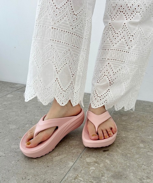 ORiental TRaffic（オリエンタルトラフィック）の「厚底EVAトングサンダル/OT3226 リカバリー（サンダル・レディース・ブラウン/ピンク/ベージュ/ブルー/ブラック・22.5cm/23.5cm/24.5cm/25.5cm）」の5枚目の写真