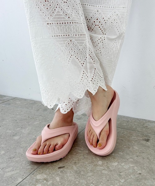 ORiental TRaffic（オリエンタルトラフィック）の「厚底EVAトングサンダル/OT3226 リカバリー（サンダル・レディース・ブラウン/ピンク/ベージュ/ブルー/ブラック・22.5cm/23.5cm/24.5cm/25.5cm）」の13枚目の写真