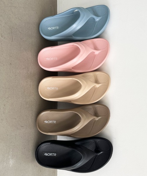 ORiental TRaffic（オリエンタルトラフィック）の「厚底EVAトングサンダル/OT3226 リカバリー（サンダル・レディース・ブラウン/ピンク/ベージュ/ブルー/ブラック・22.5cm/23.5cm/24.5cm/25.5cm）」の21枚目の写真