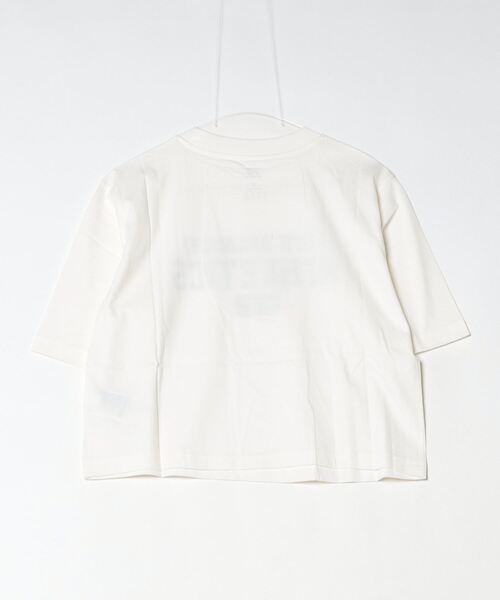 NEW BALANCE(ニューバランス)の「ヘリテージリラックスドショートスリーブTシャツ(Tシャツ/カットソー・レディース・ライトブルー/オフホワイト・SMALL/MEDIUM/LARGE)」の8枚目の写真