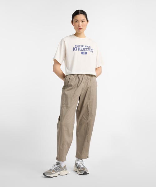 NEW BALANCE(ニューバランス)の「ヘリテージリラックスドショートスリーブTシャツ(Tシャツ/カットソー・レディース・ライトブルー/オフホワイト・SMALL/MEDIUM/LARGE)」の13枚目の写真
