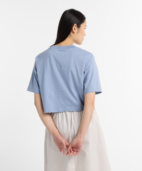 NEW BALANCE(ニューバランス)の「ヘリテージリラックスドショートスリーブTシャツ(Tシャツ/カットソー・レディース・ライトブルー/オフホワイト・SMALL/MEDIUM/LARGE)」の16枚目の写真