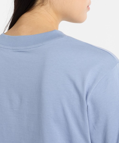 NEW BALANCE(ニューバランス)の「ヘリテージリラックスドショートスリーブTシャツ(Tシャツ/カットソー・レディース・ライトブルー/オフホワイト・SMALL/MEDIUM/LARGE)」の18枚目の写真