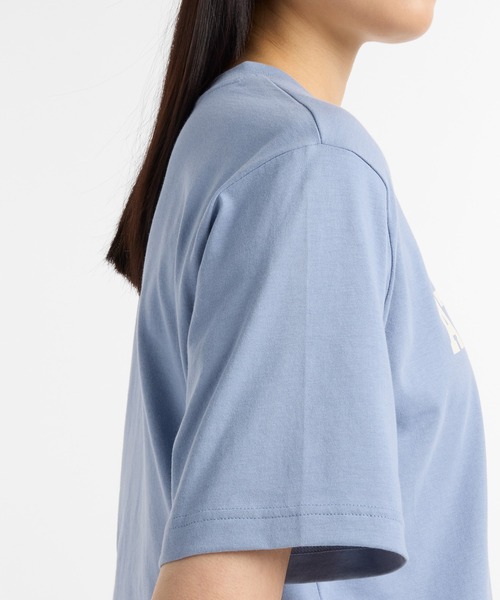 NEW BALANCE(ニューバランス)の「ヘリテージリラックスドショートスリーブTシャツ(Tシャツ/カットソー・レディース・ライトブルー/オフホワイト・SMALL/MEDIUM/LARGE)」の19枚目の写真